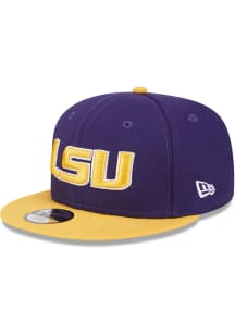 New Era LSU Tigers Purple 2T Evergreen JR 9FIFTY Youth Snapback Hat