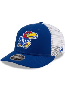 New Era Kansas Jayhawks Blue LP9FIFTY Mens Snapback Hat