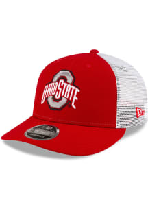 Ohio State Buckeyes New Era LP9FIFTY Mens Snapback - Red