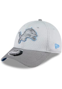 New Era Detroit Lions 2024 Training Camp Stretch 9FORTY Adjustable Hat - Grey