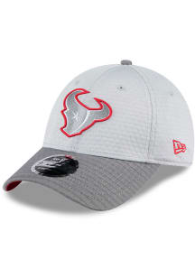New Era Houston Texans 2024 Training Camp Stretch 9FORTY Adjustable Hat - Grey