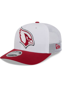 New Era Arizona Cardinals 2024 Training Camp Stretch 9SEVENTY Adjustable Hat - White