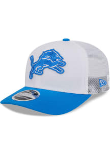New Era Detroit Lions 2024 Training Camp Stretch 9SEVENTY Adjustable Hat - White