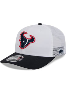 New Era Houston Texans 2024 Training Camp Stretch 9SEVENTY Adjustable Hat - White