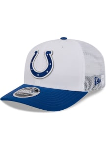 New Era Indianapolis Colts 2024 Training Camp Stretch 9SEVENTY Adjustable Hat - White
