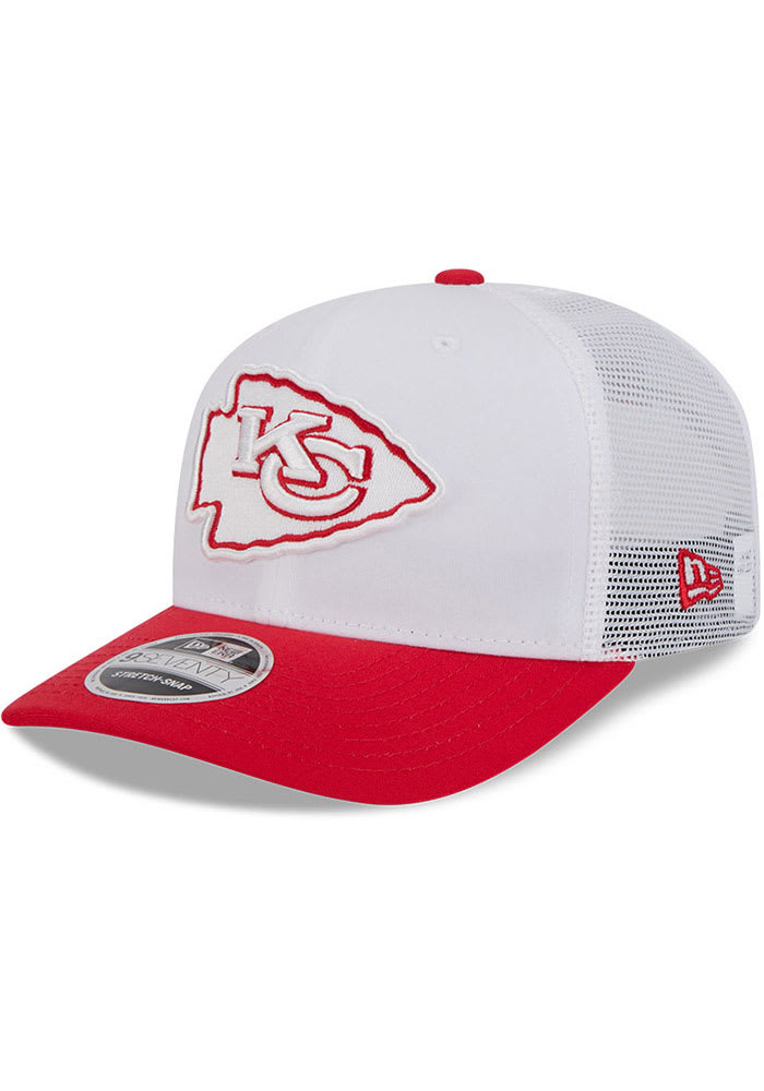 New Era Kansas City Chiefs 2024 Training Camp Stretch 9SEVENTY Adjustable  Hat - WHITE