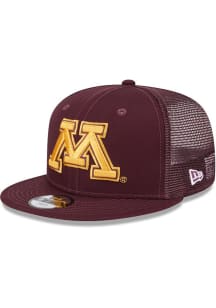 Minnesota Golden Gophers New Era Evergreen Trucker JR 9FIFTY Youth Snapback Hat - Maroon