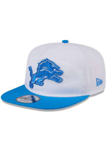 New Era Detroit Lions White 2024 Training Camp Golfer Mens Snapback Hat