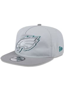 New Era Philadelphia Eagles Grey 2024 Training Camp Golfer Mens Snapback Hat