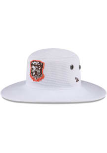 New Era Cleveland Browns White 2024 Training Camp Panama Mens Bucket Hat
