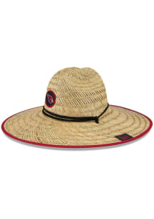 New Era Arizona Cardinals Brown 2021 Training Camp Straw Mens Bucket Hat