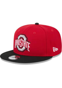 Ohio State Buckeyes New Era 2T Evergreen JR 9FIFTY Youth Snapback Hat - Red