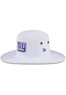 New Era New York Giants White 2024 Training Camp Panama Mens Bucket Hat