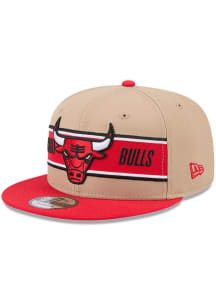 New Era Chicago Bulls Brown 2024 NBA Draft JR 9FIFTY Youth Snapback Hat