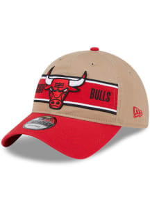 New Era Chicago Bulls 2024 NBA Draft 9TWENTY Adjustable Hat - Brown
