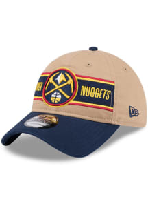 New Era Denver Nuggets 2024 NBA Draft 9TWENTY Adjustable Hat - Brown