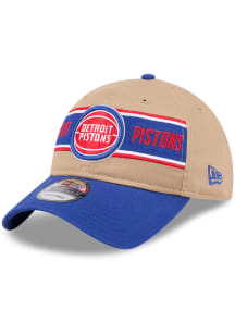New Era Detroit Pistons 2024 NBA Draft 9TWENTY Adjustable Hat - Brown