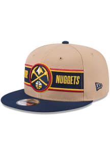 New Era Denver Nuggets Brown 2024 NBA Draft 9FIFTY Mens Snapback Hat
