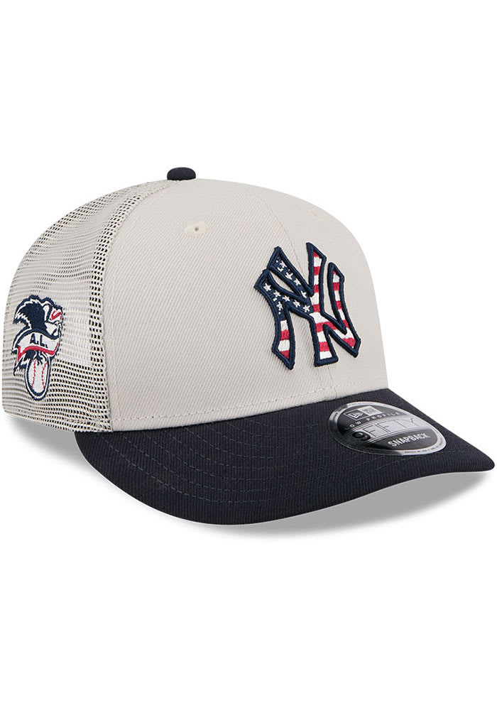 New Era New York Yankees CREAM 2024 4th of July Low Profile