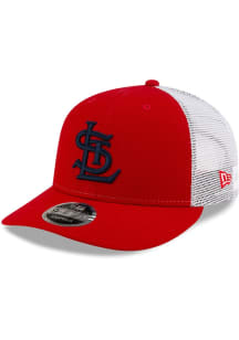 New Era St Louis Cardinals Black LP9FIFTY Mens Snapback Hat