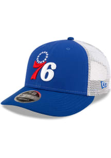 New Era Philadelphia 76ers Blue LP9FIFTY Mens Snapback Hat