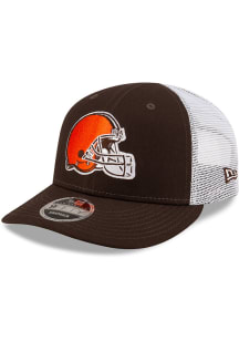 New Era Cleveland Browns Brown LP9FIFTY Mens Snapback Hat