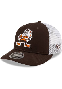 New Era Cleveland Browns Brown LP9FIFTY Classic Mens Snapback Hat