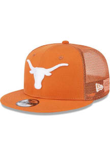 New Era Texas Longhorns Burnt Orange Evergreen Trucker JR 9FIFTY Youth Snapback Hat