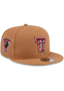 New Era Texas Tech Red Raiders Brown Color Pack OTC Logo JR 9FIFTY Youth Snapback Hat