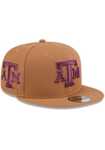 New Era Texas A&amp;M Aggies Brown Color Pack OTC Logo JR 9FIFTY Youth Snapback Hat