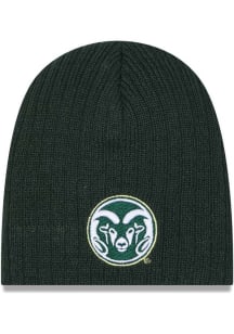 New Era Colorado State Rams Evergreen Mini Fan Baby Knit Hat - Green