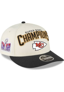 New Era Kansas City Chiefs Super Bowl LVIII Champions Locker Room LP9FIFTY Adjustable Hat - Ivor..
