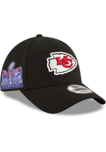 New Era Kansas City Chiefs Super Bowl LVIII Champions Side Patch The League 9FORTY Adjustable Ha..