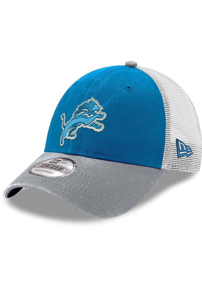 ルフィ×Lions Men's New Era Blue Detroit Lions Neo 39THIRTY Flex Hat