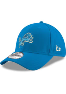 New Era Detroit Lions Blue JR 9FORTY Classic Youth Adjustable Hat