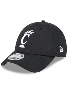 New Era Black Cincinnati Bearcats Pivot Stretch 9FORTY Adjustable Hat