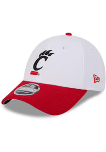 New Era White Cincinnati Bearcats 2T Dash Stretch 9FORTY Adjustable Hat