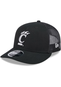 New Era Black Cincinnati Bearcats Canvas Trucker LP 9FIFTY Adjustable Hat