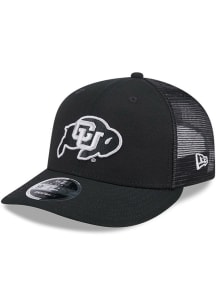 New Era Colorado Buffaloes Canvas Trucker LP 9FIFTY Adjustable Hat - Black