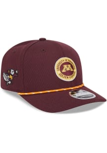 New Era Maroon Minnesota Golden Gophers 2024 Sideline Rope 9SEVENTY Adjustable Hat