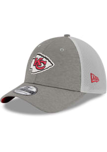 New Era Kansas City Chiefs Mens Grey Shadow Tech 2T Neo 39THIRTY Flex Hat