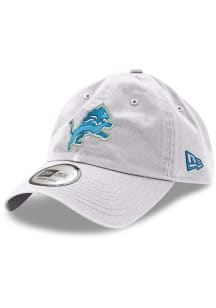 New Era Detroit Lions Casual Classic Adjustable Hat - White
