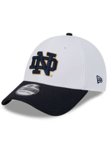 New Era Notre Dame Fighting Irish 2T Dash Stretch 9FORTY Adjustable Hat - White