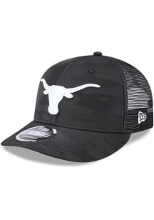 New Era Texas Longhorns Camo LP 9FIFTY Adjustable Hat - Black