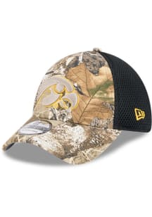 Iowa Hawkeyes New Era Camo 39THIRTY Flex Hat - Green