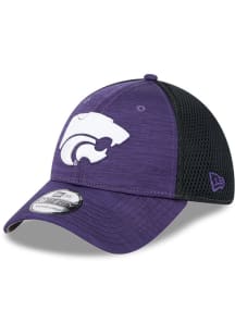 K-State Wildcats New Era 2T Tech Neo 39THIRTY Flex Hat - Purple