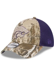 K-State Wildcats New Era Camo 39THIRTY Flex Hat - Green