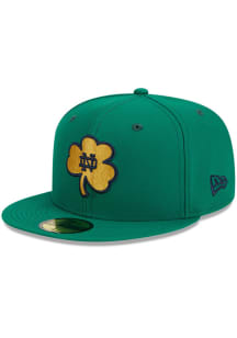 New Era Notre Dame Fighting Irish Mens Green 59FIFTY Fitted Hat