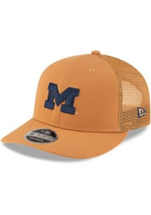 New Era Brown Michigan Wolverines Color Pack LP 9FIFTY Adjustable Hat