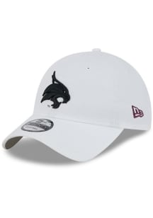 New Era Texas State Bobcats Evergreen 9TWENTY Adjustable Hat - White